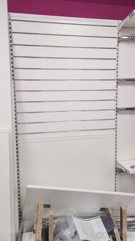 Regále policové, drazkovy panel, - 2