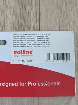 Optický prepojovací kábel ROLINE LC/LC OM3, 10m - 2