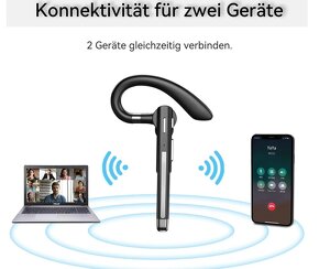EUQQ BT headset s mikrofónom pre iOS Android smartfóny - 2