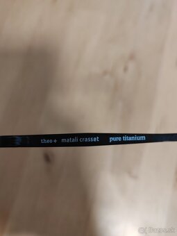 Theo Matali Crasset Titánový okuliarny rám - 2