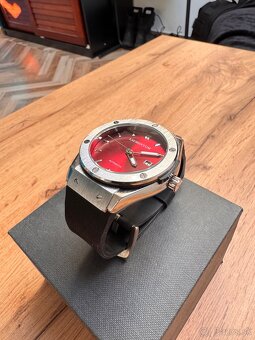 Hodinky Laurentum Steel & Red - 2