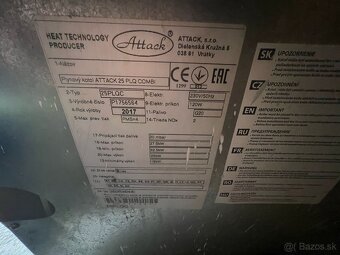 Plynový kotol ATTACK 25 PLQ combi - 2