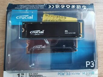 SSD disk Crucial P3, 1TB - 2