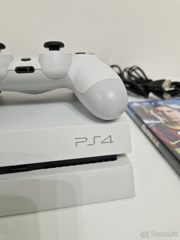 PlayStation 4 Fat 500GB biela herná konzola - 2