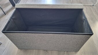 Predám úložný box/taburetku na topánky - 2