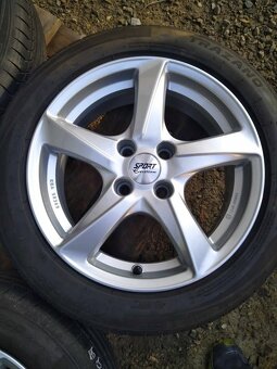 4 x 108 R 16 + nové letné pneu 195/55 16. - 2