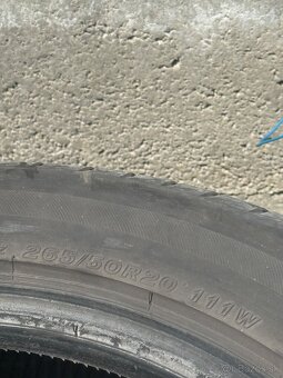 Bridgestone Turanza T005 265/50 r20 letne - 2