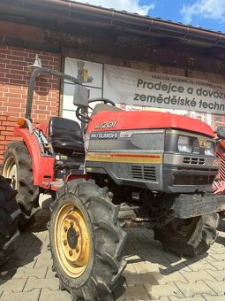 Malotraktor Mitsubishi MT201, traktor 4x4 - 2
