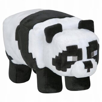 MINECRAFT velky plysak- pavuk, vlk,ocelot, liska,panda,dedin - 2