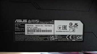 Monitor ASUS VG27A1A 2023 - 2