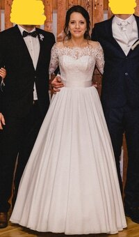 Svadobné šaty na predaj - 2