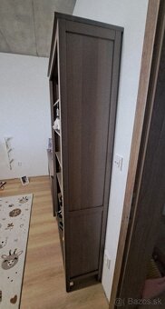 Knižnica Hemnes hnedá morená (IKEA) - 2