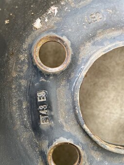 Plechove disky 5x100 R15 Škoda Fabia III ET43 6J - 2