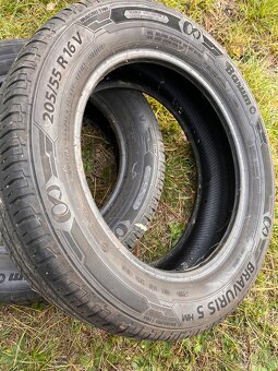 Predám letné pneumatiky Barum bravuris 205/55 R16 - 2