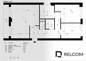 NA PREDAJ,4-izbový byt Košice - Západ - Michalovská ul. - 2