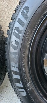 Zimné kolesá R14 – Goodyear UltraGrip – 50 € - 2