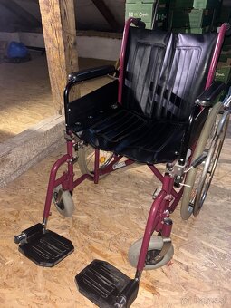 Invalidný vozík B + B S Top šírka sedu 39 cm - 2