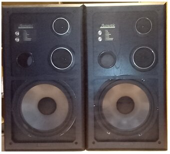 predám reprobedne Acoustic studio montor series 3311 - 2