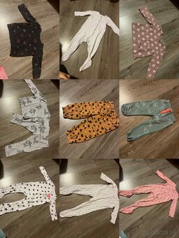 Predám balík oblečenia pre dievčatko 86 - 12 -18 mesiacov - 2