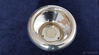 Investičné striebro- moderná dizajnová miska– Grécko, 229,3g - 2