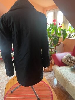 Dámsky dlhý kabát Different blue - 2