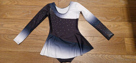 Kraso šaty dievčenské, čierno-biele - 2