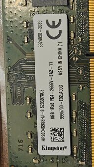 RAM DDR4 SO-DIMM Kingston 2x8GB - 2