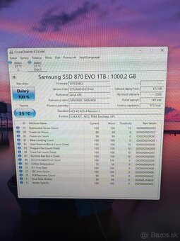Samsung SSD 870EVO 1TB 2,5” - 2