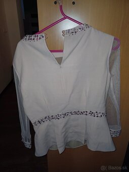 Spoločenský elegantný top - 2