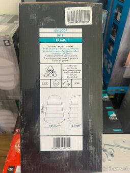 Eglo 95111 - Vonkajšie nástenné svietidlo PASAIA LED/4,5W - 2