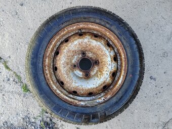 Plnehodnotne dojazdové koleso s letnými pneu 175/65r14c - 2