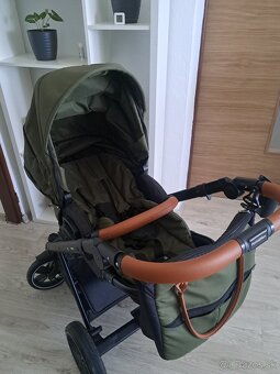 Petite&Mars Rover II. 3v1 olive - 2