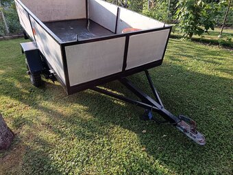 Prívesný vozík za malotraktor (vlečka) - 2