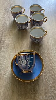 Modra porcelanova sada - 2