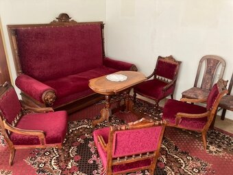 Predáme originálnu starožitnú sedaciu súpravu - 2