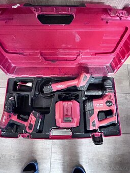 Hilti -sada akumulátoroveho ručneho náradia - 2