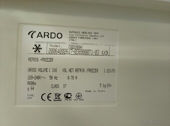predám chladničku s mrazničkou ARDO - 2