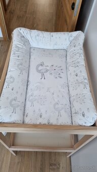 Prebaľovací pult, podložka a vanička - 2