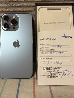 iPhone 13 pro 256GB Záruka - 2