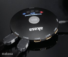 Na predaj HDMI switch/prepínač AKASA AK-MX015-BKEU - 2