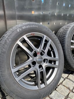 Disky dezent r15 5x100 + zimné gumy 195/55 - 2