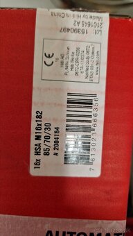 Nove hilti kotvi do betonu HSA M16x182 85/70/30
#2004164 - 2