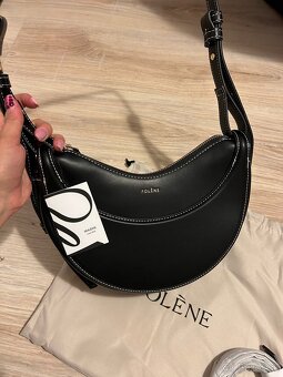 Poléne Numéro Dix Smooth black kabelka + dust bag (POL2) - 2