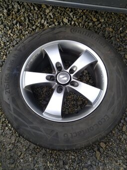 Alu 5 x 114,3 R 16 + letné 215/65 R16. - 2