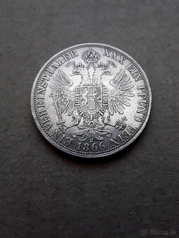 Spolkový toliar 1866 A, vzacny - 2