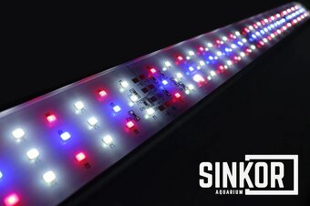 Predám svetlo na akvarium Sinkor LED II 90 cm WRB 33W s Wifi - 2