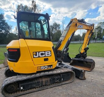 Bagr JCB 50Z - 700mth, 2 okruhy, hydr.svahovka, hydr.upínač - 2