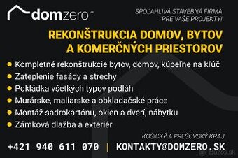 Rekonštrukcie domov, bytov a komerčných priestorov | PSK - 2