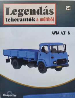 Predám Avia A31 valník,model deagostini 1:43 - 2