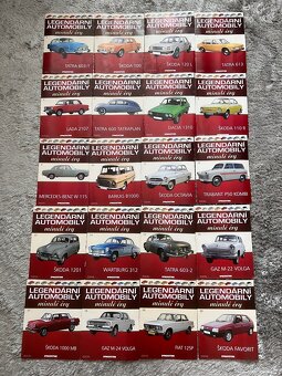 Sada prvých 20 čísel série Legendární automobily - 2